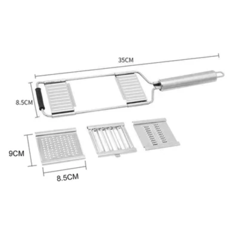 Cortador de Legumes Inoxidável 4 em 1