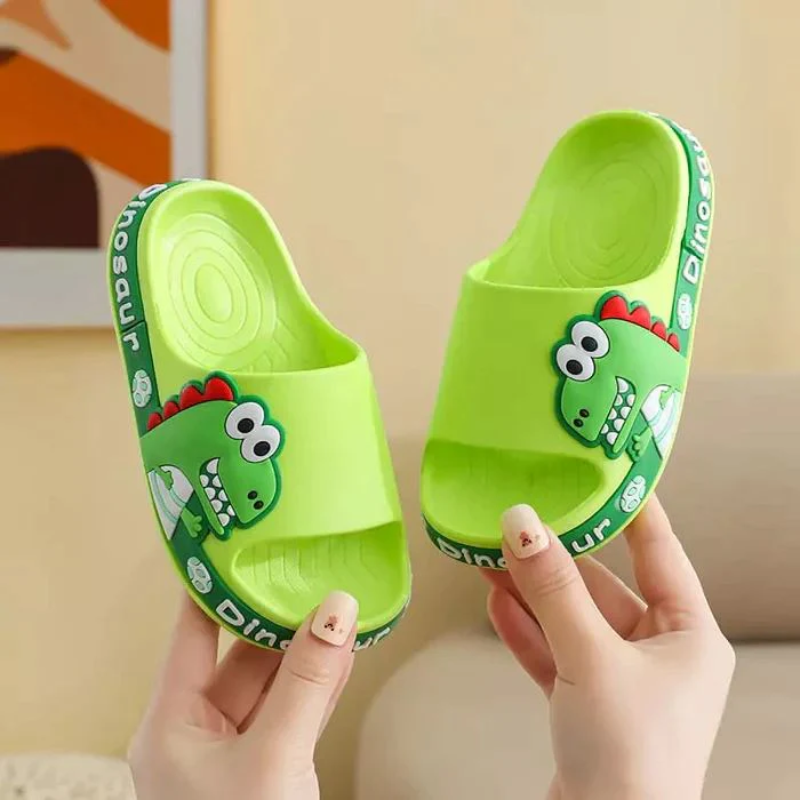 Chinelo Ortopédico Infantil Antiderrapante - Dino Crocks™