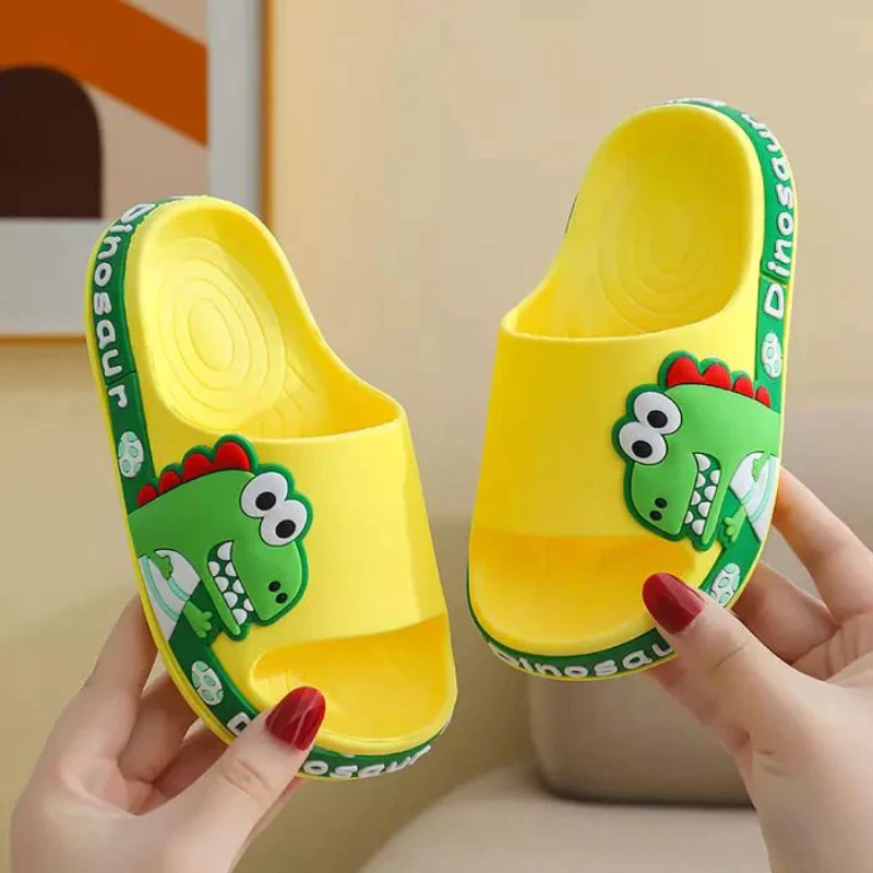 Chinelo Ortopédico Infantil Antiderrapante - Dino Crocks™