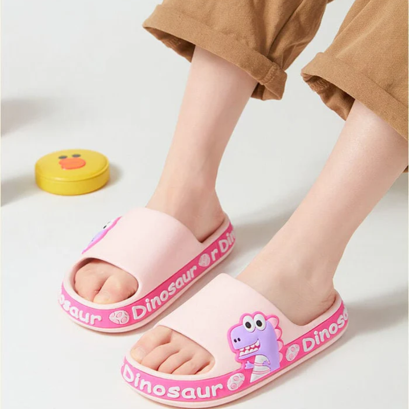 Chinelo Ortopédico Infantil Antiderrapante - Dino Crocks™