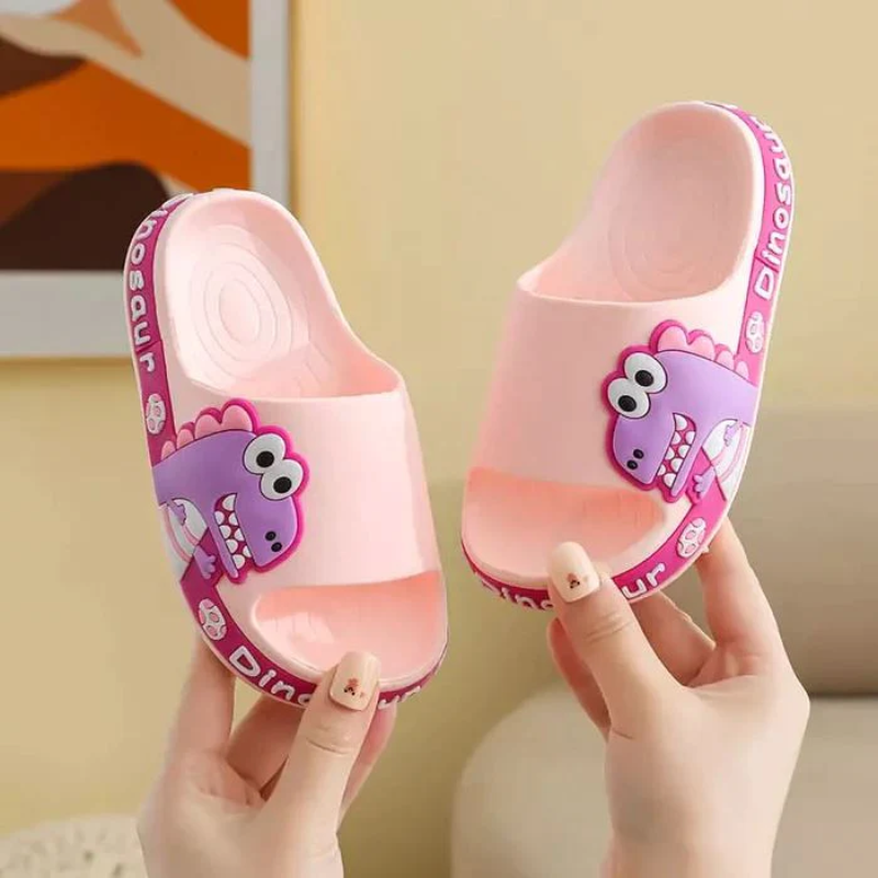 Chinelo Ortopédico Infantil Antiderrapante - Dino Crocks™