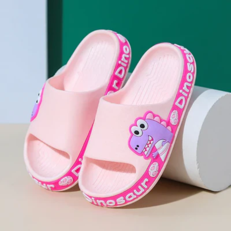 Chinelo Ortopédico Infantil Antiderrapante - Dino Crocks™