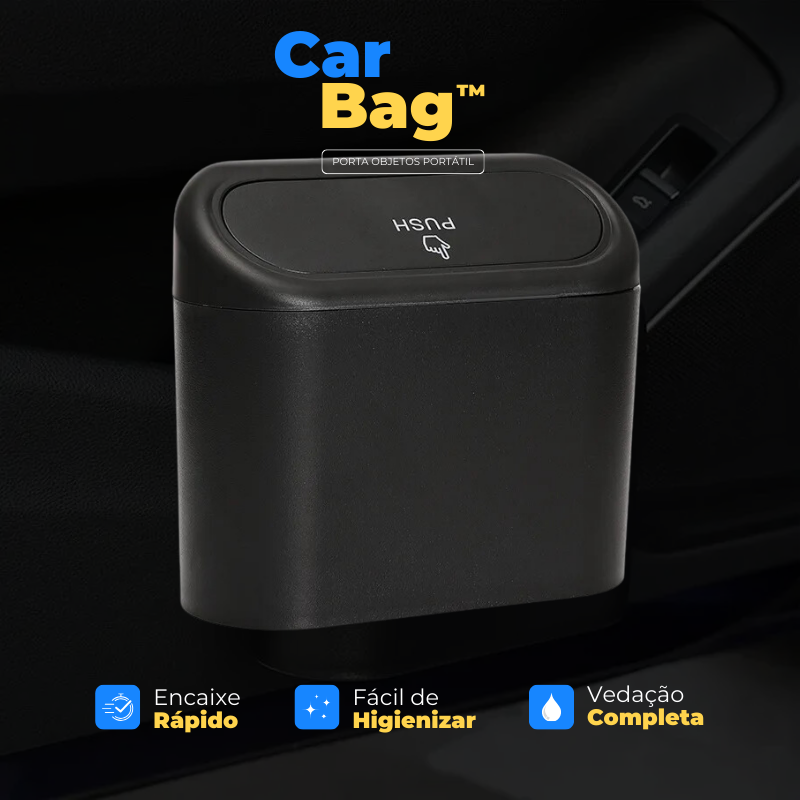 CarBag™ - Porta Resíduos/Objetos para Carro