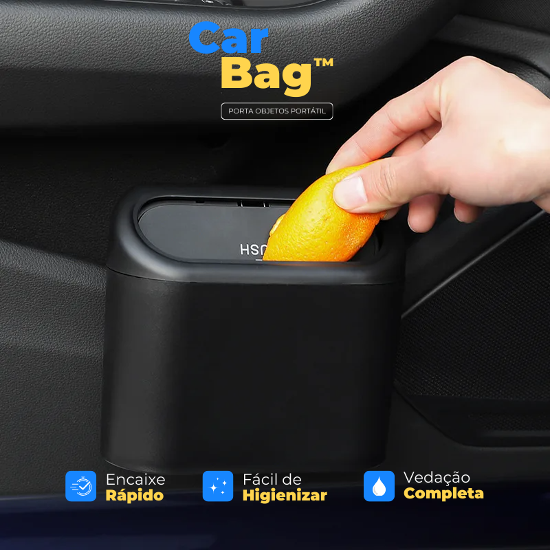 CarBag™ - Porta Resíduos/Objetos para Carro