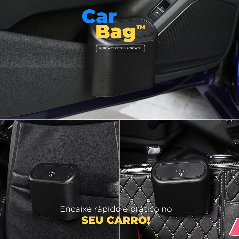 CarBag™ - Porta Resíduos/Objetos para Carro