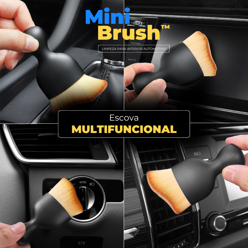 Escova de Limpeza para Interior Automotivo - MiniBrush™