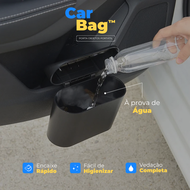 CarBag™ - Porta Resíduos/Objetos para Carro