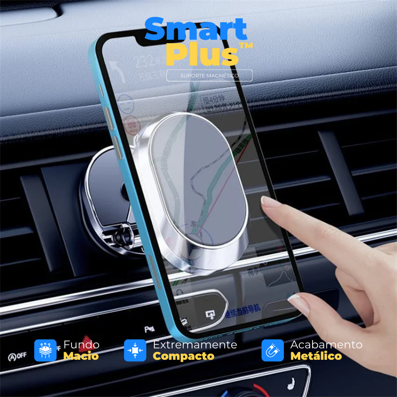 Suporte Magnético para Celular Automotivo - SmartPlus™