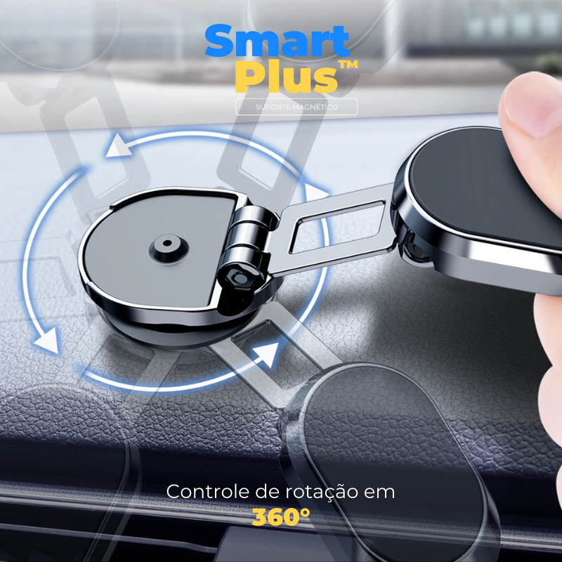 Suporte Magnético para Celular Automotivo - SmartPlus™